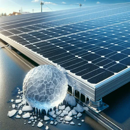 Les panneaux solaires résistent-ils à la grêle ?