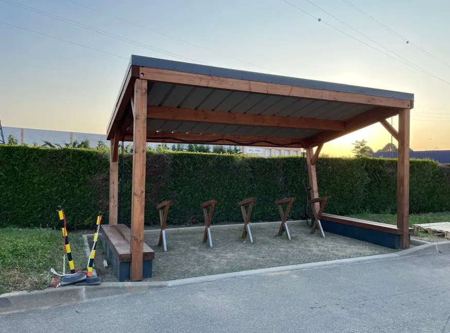 Abri vélos solaire, Yvelines