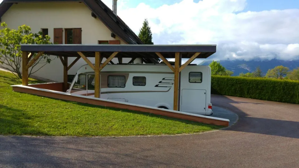 Carport camping-car