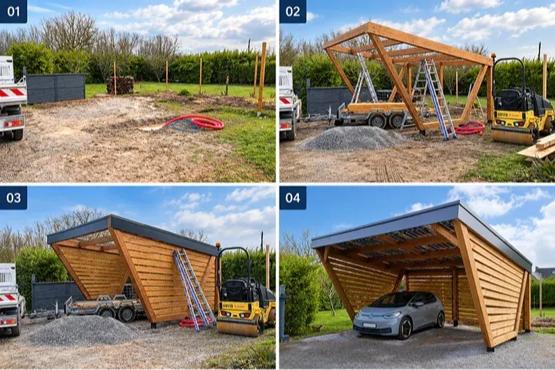 Comment installer mon Carport Solaire ?