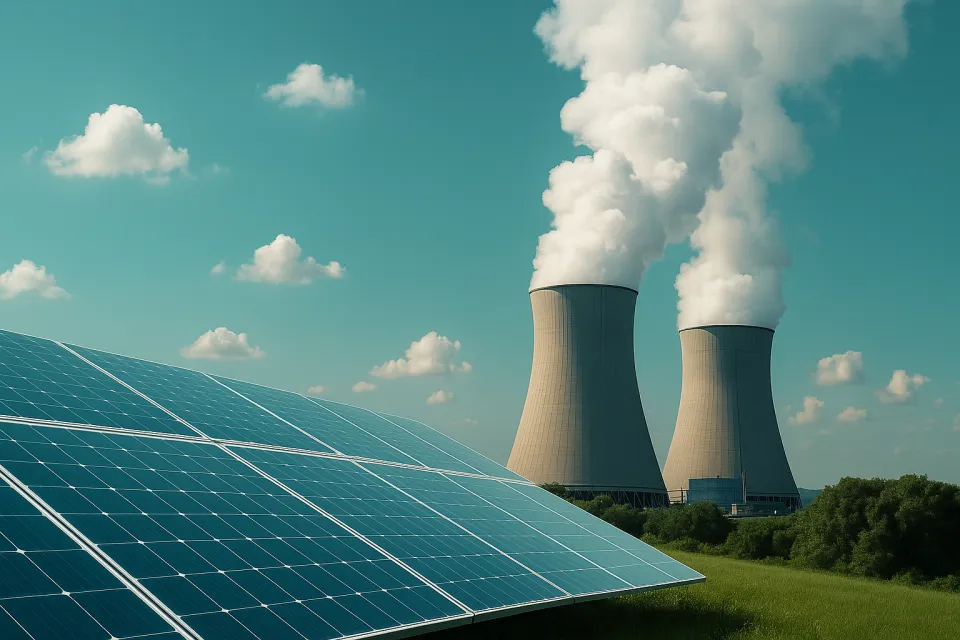 Le solaire est-il vraiment plus propre que le nucléaire ?