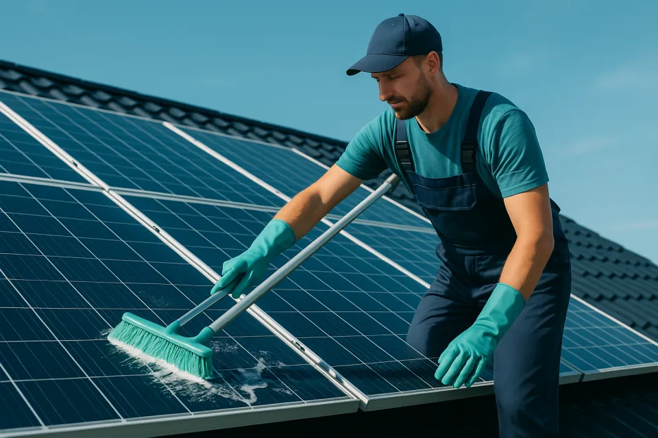 Comment nettoyer ses panneaux solaires sans les abîmer ?