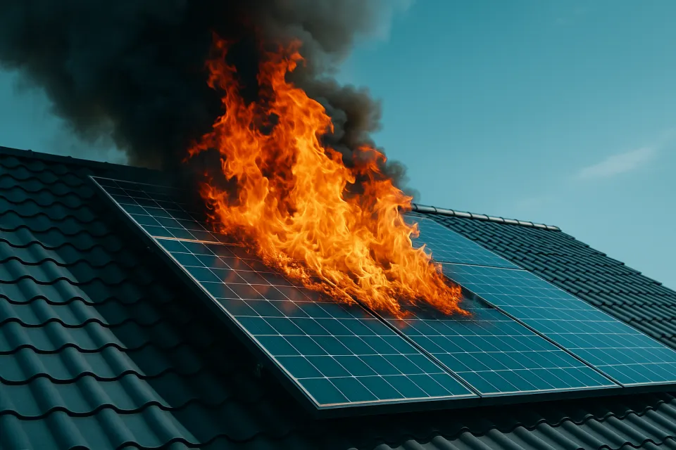 Quels sont les risques d'incendie liés aux installations solaires ?